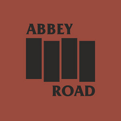 Свитшот хлопковый мужской Abbey Road - The Beatles, цвет: кирпичный — фото 2