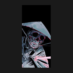 Свитшот хлопковый мужской Бегущий рядом с смертью, цвет: черный — фото 2