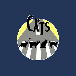 Свитшот хлопковый мужской The Cats, цвет: тёмно-синий — фото 2