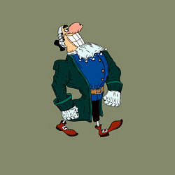 Свитшот хлопковый мужской Доктор Ливси шагает под фонк мем, цвет: авокадо — фото 2