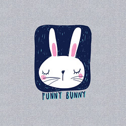 Свитшот хлопковый мужской Funny - Bunny, цвет: меланж — фото 2