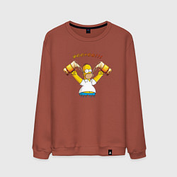 Мужской свитшот Homer & Beer