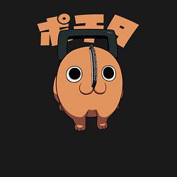 Свитшот хлопковый мужской Демон Почита, цвет: черный — фото 2