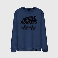 Свитшот хлопковый мужской Arctic Monkeys, цвет: тёмно-синий