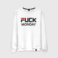 Мужской свитшот Fuck monday, anti-brand, fila