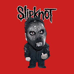 Свитшот хлопковый мужской Седьмой Slipknot, цвет: красный — фото 2