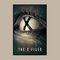 Свитшот хлопковый мужской X - Files poster, цвет: миндальный — фото 2