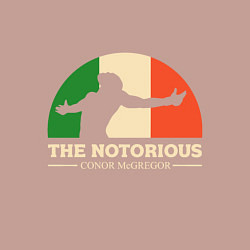 Свитшот хлопковый мужской The Notorious, цвет: пыльно-розовый — фото 2