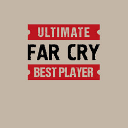 Свитшот хлопковый мужской Far Cry: Ultimate Best Player, цвет: миндальный — фото 2