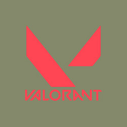 Свитшот хлопковый мужской Valorant - logo, цвет: авокадо — фото 2