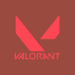 Свитшот хлопковый мужской Valorant - logo, цвет: кирпичный — фото 2