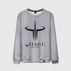 Свитшот хлопковый мужской Quake III arena, цвет: меланж