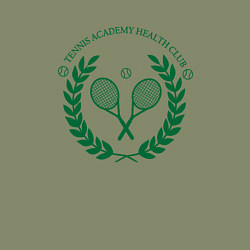 Свитшот хлопковый мужской Теннисный клуб, цвет: авокадо — фото 2