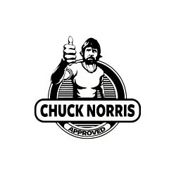 Свитшот хлопковый мужской Chuck Norris approved, цвет: белый — фото 2