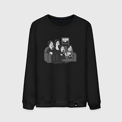 Мужской свитшот Addams x Simpsons