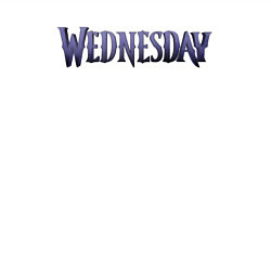 Свитшот хлопковый мужской Logotype Wednesday, цвет: белый — фото 2