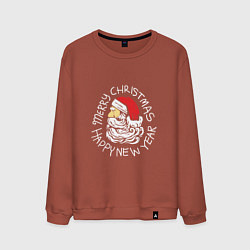 Мужской свитшот Santa new year