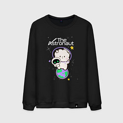 Свитшот хлопковый мужской The Astronaut - Jin, цвет: черный