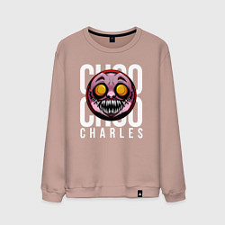 Свитшот хлопковый мужской Face Charles, цвет: пыльно-розовый