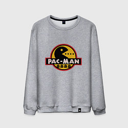 Свитшот хлопковый мужской Pac-man game, цвет: меланж