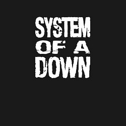 Свитшот хлопковый мужской System of a Down Toxicity текст, цвет: черный — фото 2