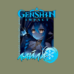 Свитшот хлопковый мужской Лайла крио элемент, цвет: авокадо — фото 2