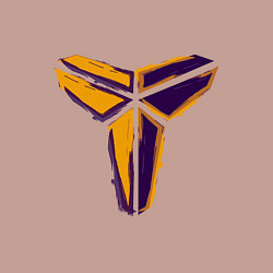 Свитшот хлопковый мужской Kobe logo, цвет: пыльно-розовый — фото 2