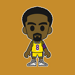 Свитшот хлопковый мужской Little Kobe, цвет: горчичный — фото 2
