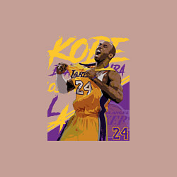 Свитшот хлопковый мужской Kobe champion, цвет: пыльно-розовый — фото 2