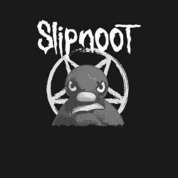 Свитшот хлопковый мужской Slipnot, цвет: черный — фото 2