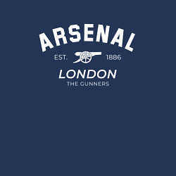 Свитшот хлопковый мужской Арсенал Лондон 1886, цвет: тёмно-синий — фото 2