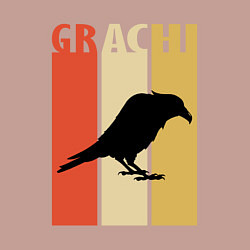 Свитшот хлопковый мужской Grachi, цвет: пыльно-розовый — фото 2