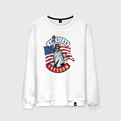 Мужской свитшот American freedom