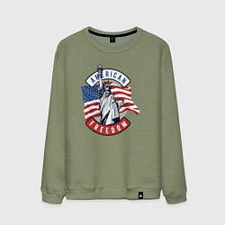 Мужской свитшот American freedom