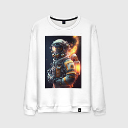Мужской свитшот Астронавт покоряющий просторы вселенной