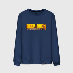 Мужской свитшот Deep Rock Galactic logo