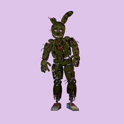 Свитшот хлопковый мужской Springtrap сломанный, цвет: лаванда — фото 2