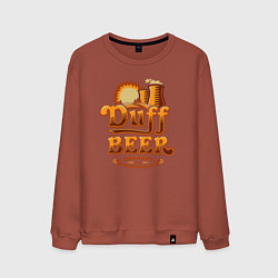 Мужской свитшот Duff beer brewing