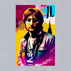 Свитшот хлопковый мужской John Lennon - world legend, цвет: меланж — фото 2