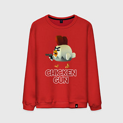 Мужской свитшот Chicken Gun chick