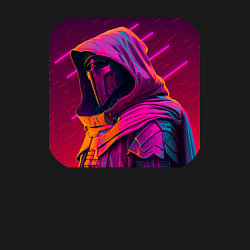 Свитшот хлопковый мужской Киберпанк ассасин, цвет: черный — фото 2