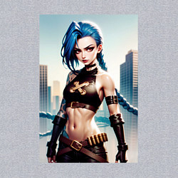Свитшот хлопковый мужской JINX Arcane League Of Legends, цвет: меланж — фото 2