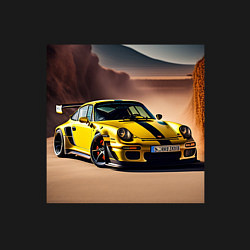 Свитшот хлопковый мужской Porsche 911, цвет: черный — фото 2