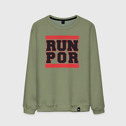 Мужской свитшот Run Portland Trail Blazers