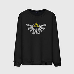Мужской свитшот The Legend of Zelda - znak