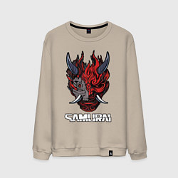 Мужской свитшот Samurai logo