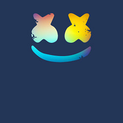 Свитшот хлопковый мужской Маршмеллоу минимал, цвет: тёмно-синий — фото 2