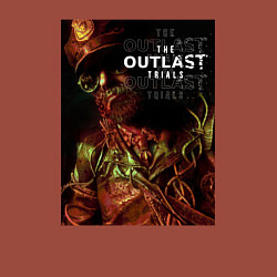Свитшот хлопковый мужской The Outlast Trials Лиланд Койл, цвет: кирпичный — фото 2