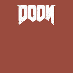 Свитшот хлопковый мужской Doom nightmare mode, цвет: кирпичный — фото 2