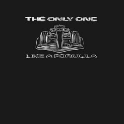 Свитшот хлопковый мужской The only one - болид, цвет: черный — фото 2